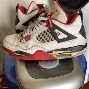 used 2012 retro aj4(almost wear out)no box